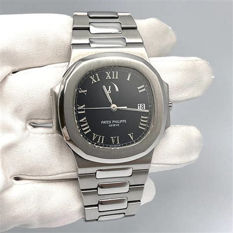 Patek Philippe Nautilus Power Reserve / Black / Roman 3710/1A 